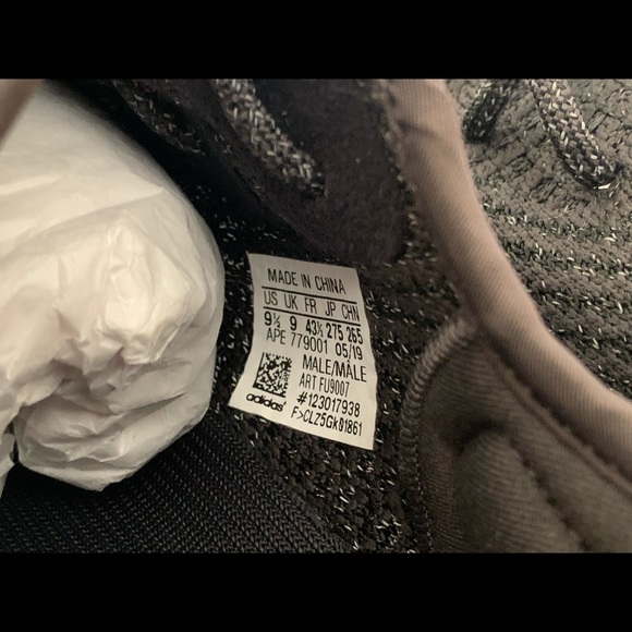 adidas Yeezy Boost 350 Static Blacks Reflective - Picture 8 of 8